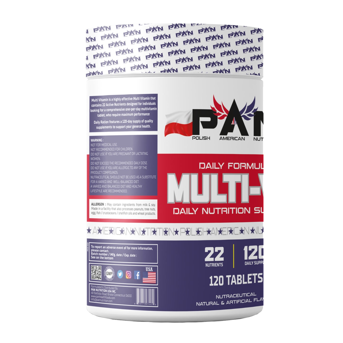 PAN NUTRITION Multi-Vit Daily Nutriton Support