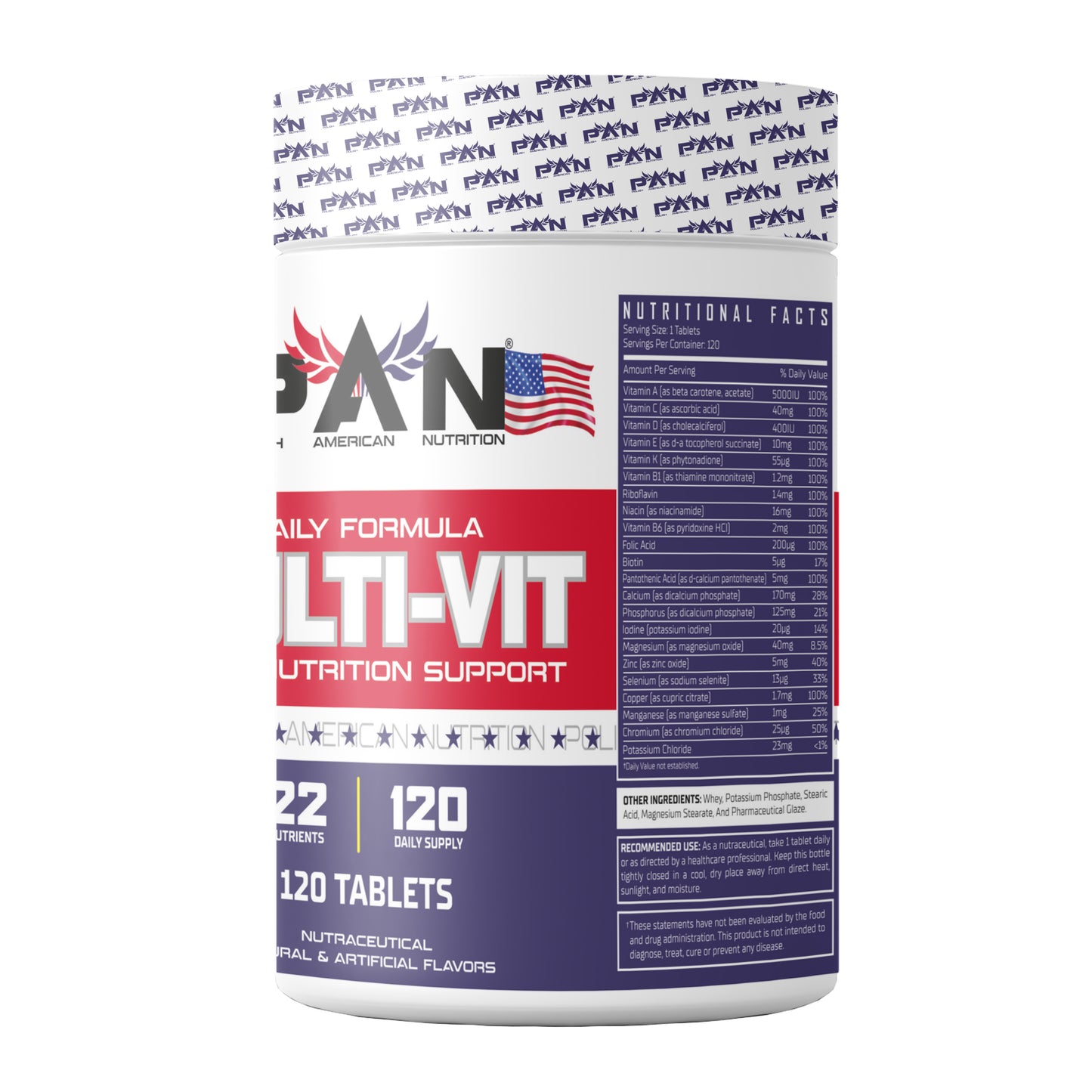 PAN NUTRITION Multi-Vit Daily Nutriton Support