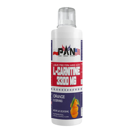 PAN NUTRITION L-Carnitine 3300 Mg Liquid Free Form Amino Acid