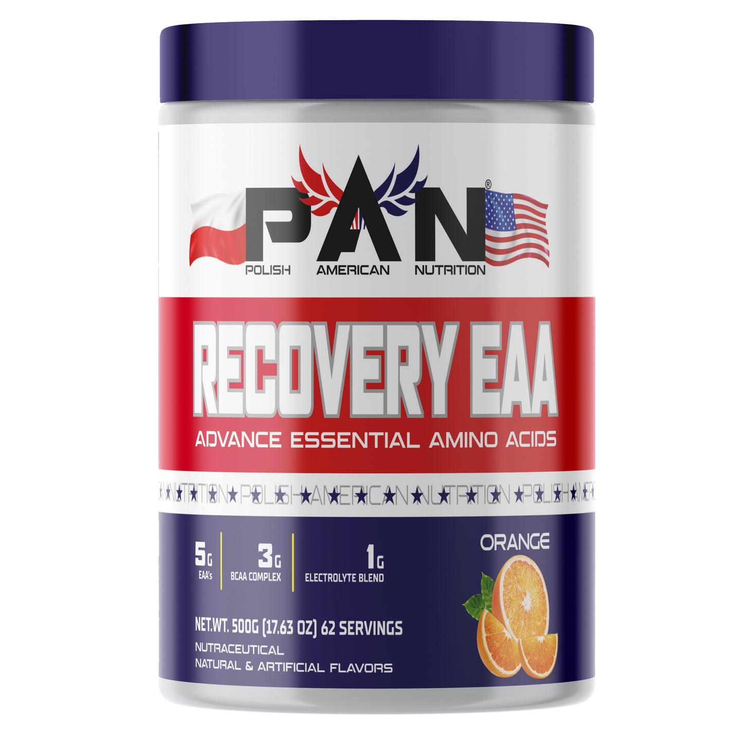 PAN NUTRITION Recovery EAA  Advance Essential Amino Acids