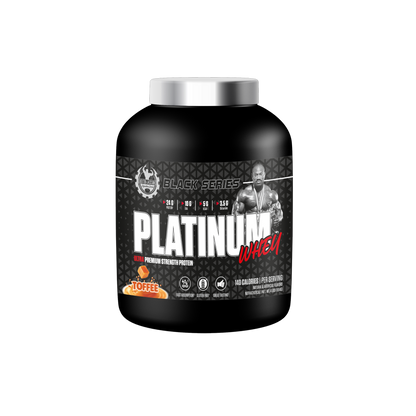 Dexter Jackson Black Signature Series Platinum Whey 4 LBS - Toffee
