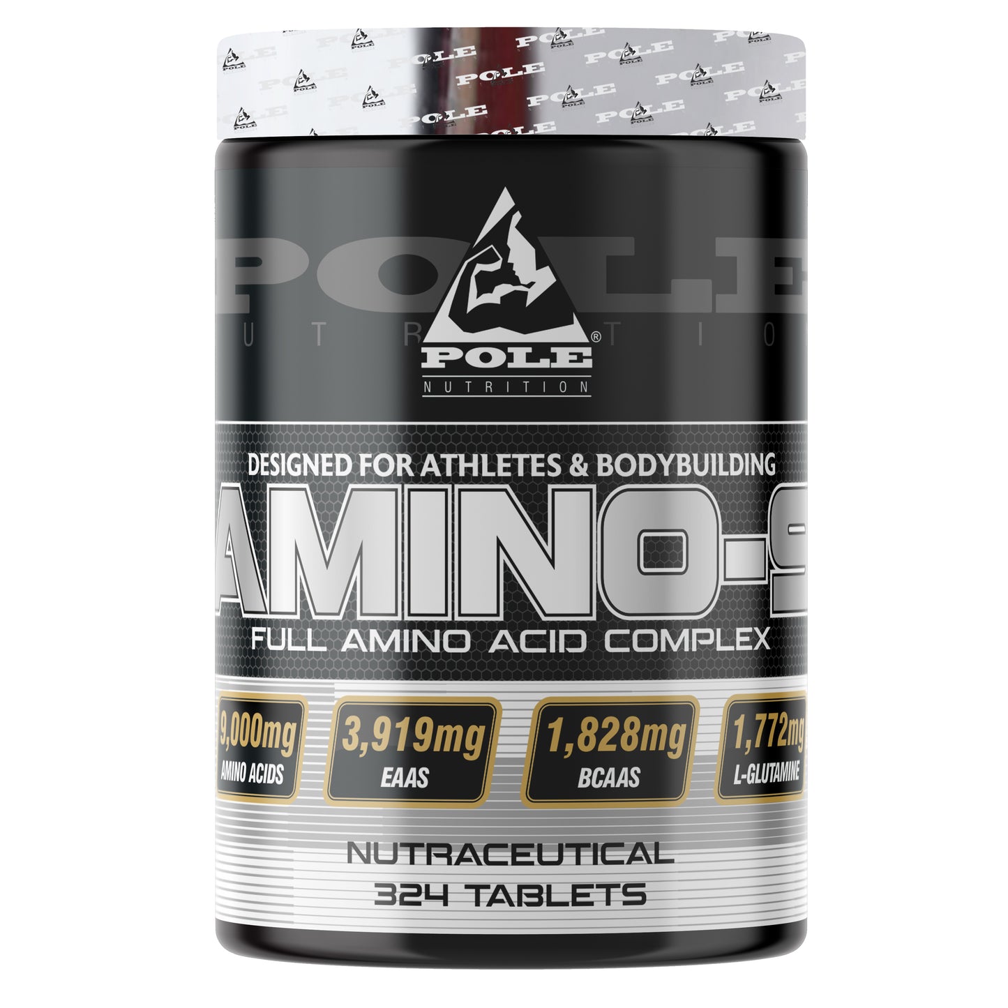 Pole Nutrition Amino-9 Tablets – Full Amino Acid Complex (324 Tablets)