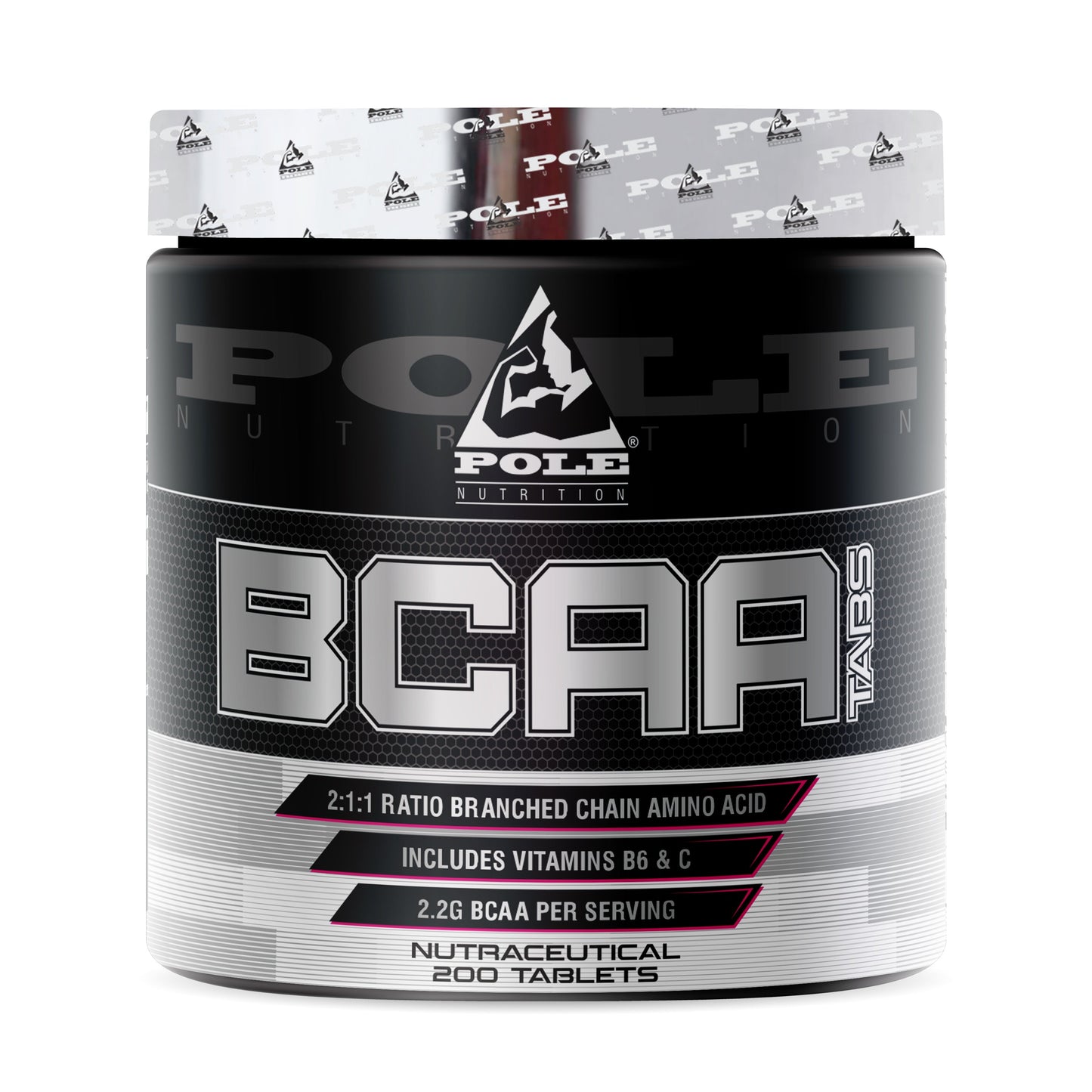 Pole Nutrition BCAA Tabs | 200 Tablets Pole Nutrition