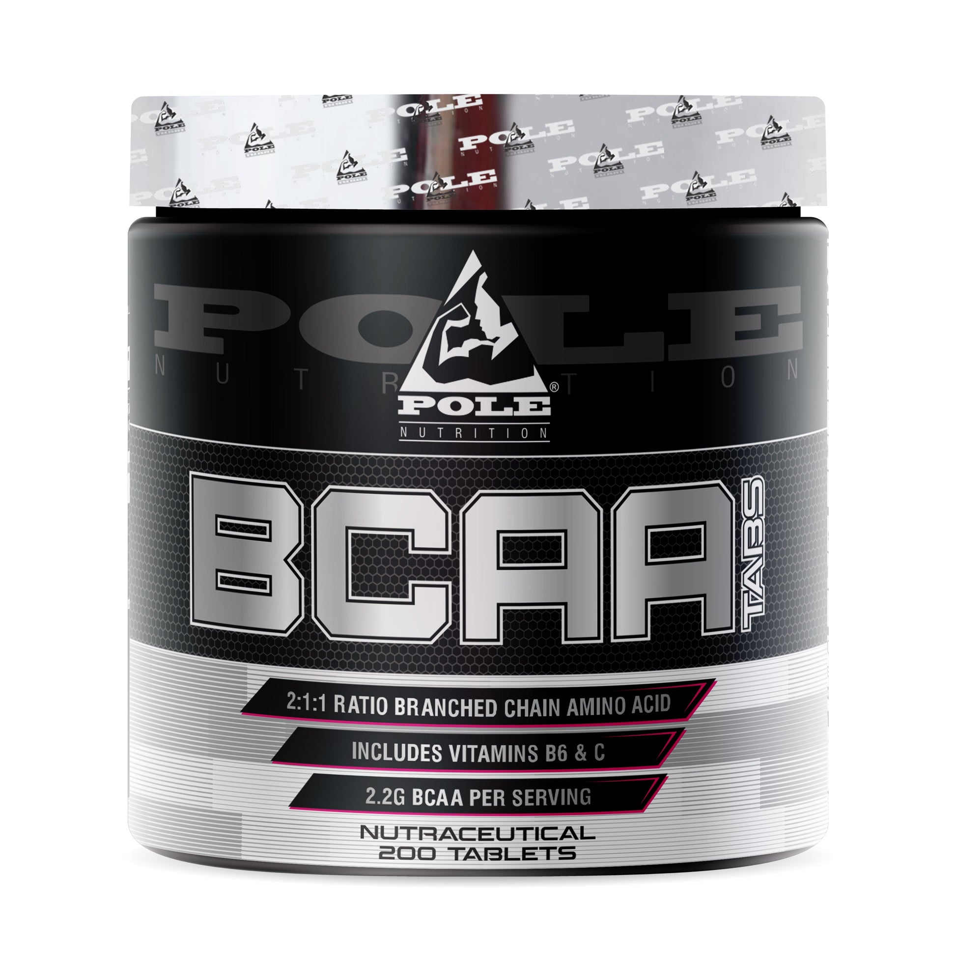 Pole Nutrition BCAA Tabs | 200 Tablets Pole Nutrition