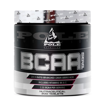 Pole Nutrition BCAA Tabs | 200 Tablets Pole Nutrition