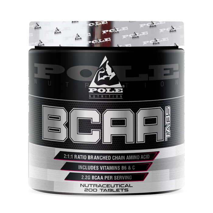 Pole Nutrition BCAA Tabs | 200 Tablets Pole Nutrition
