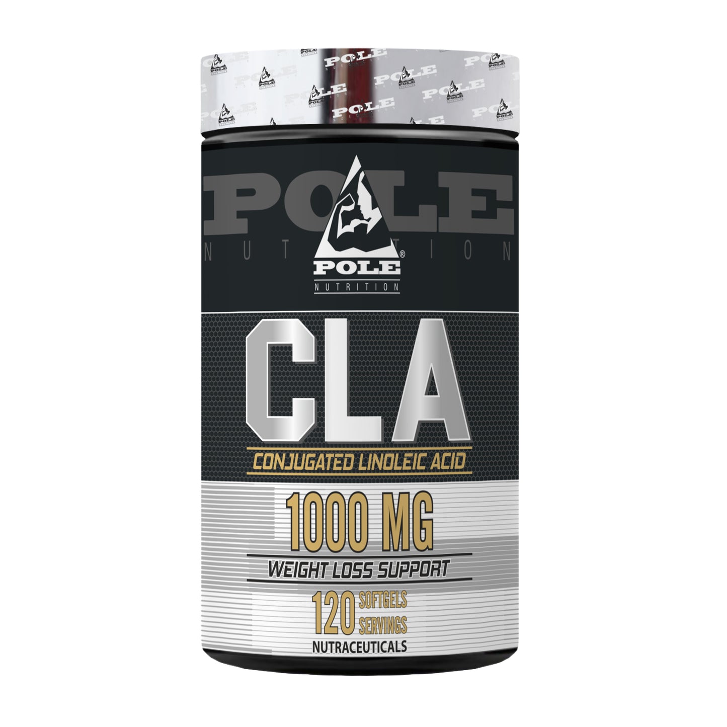 Pole Nutrition CLA - Conjugated Linoleic Acid Weight Loss Support 1000mg | 120 Softgels Pole Nutrition