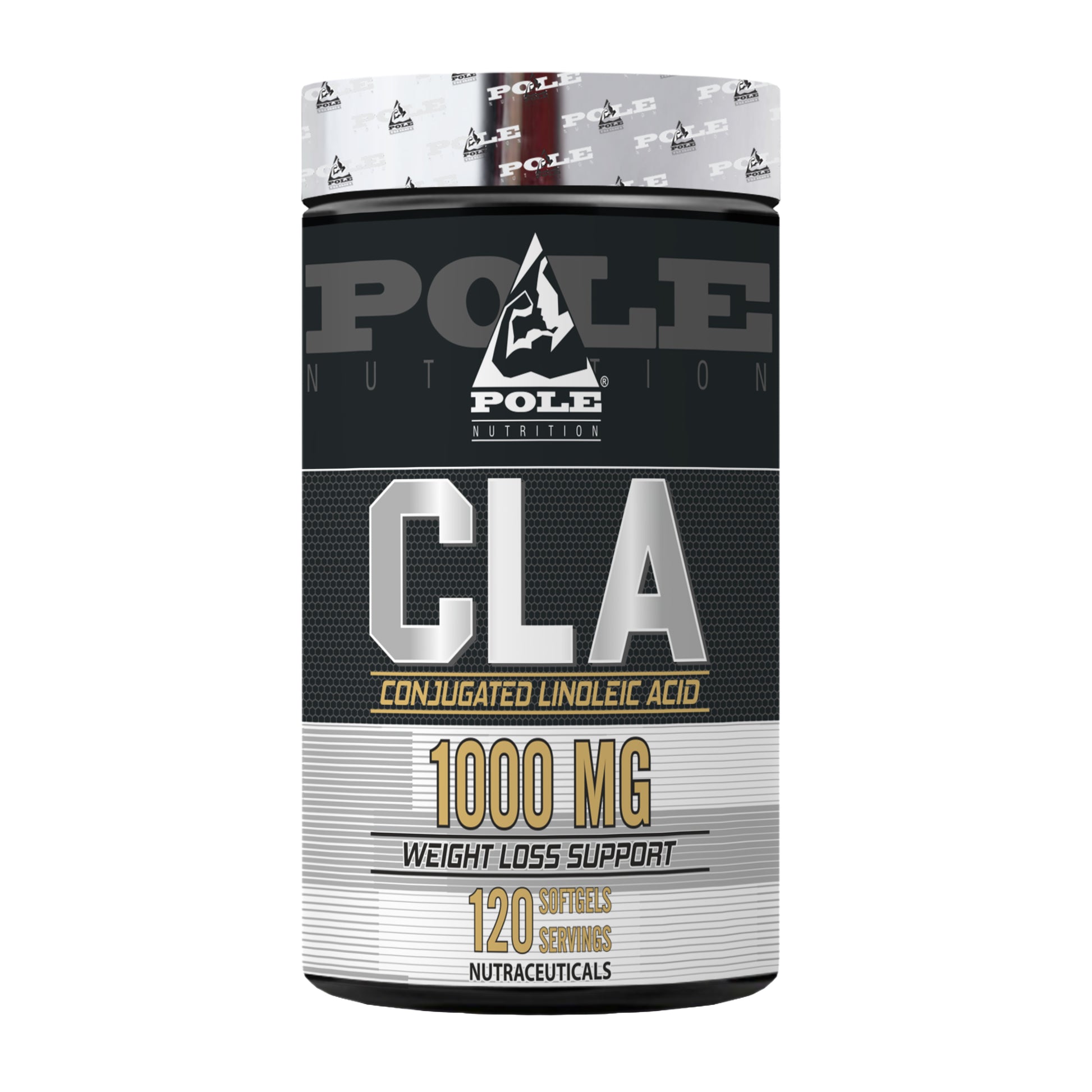 Pole Nutrition CLA - Conjugated Linoleic Acid Weight Loss Support 1000mg | 120 Softgels Pole Nutrition