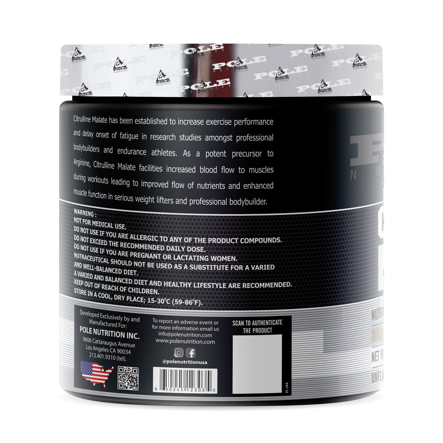 Pole Nutrition Citrulline Malate