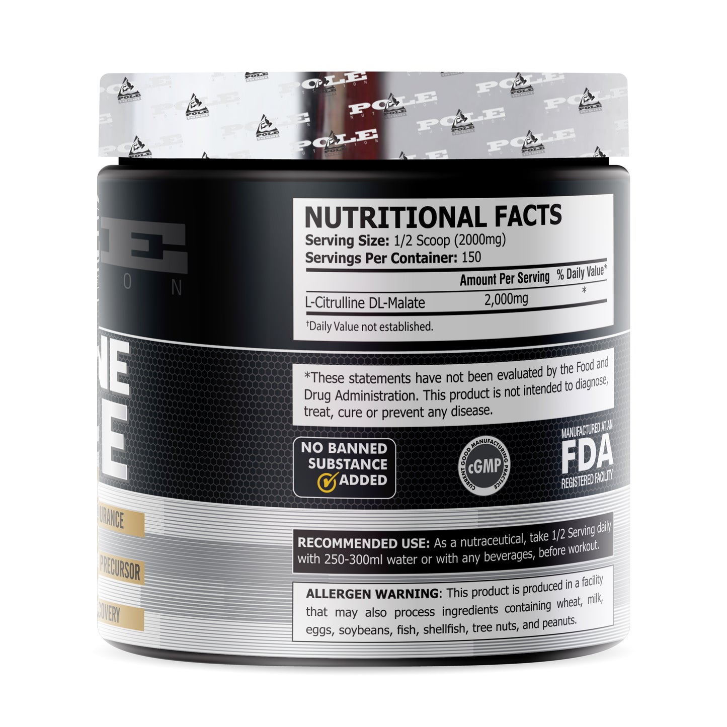 Pole Nutrition Citrulline Malate