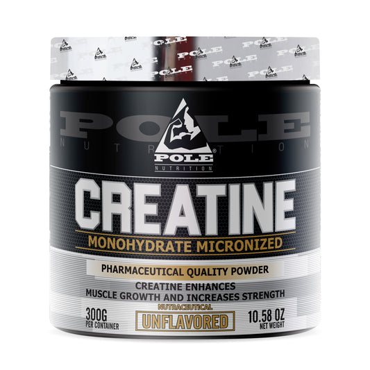 Pole Nutrition Creatine Monohydrate, 300 Grams Unflavoured