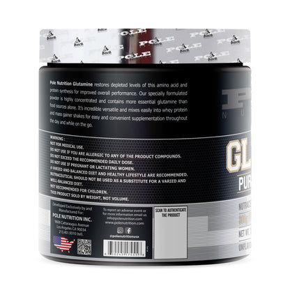 Pole Nutrition Glutamine, 300 Grams