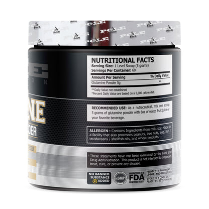 Pole Nutrition Glutamine, 300 Grams