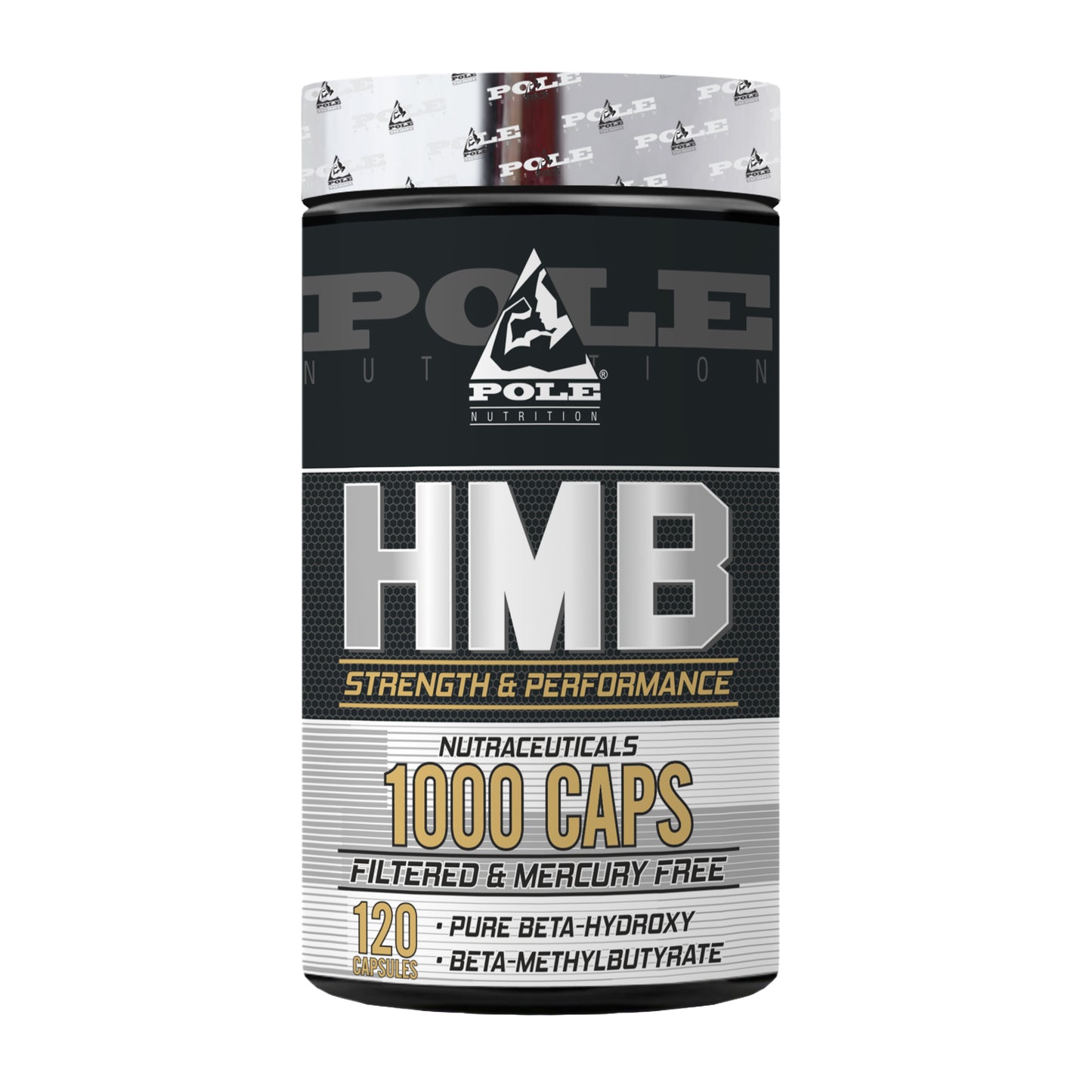 Pole Nutrition HMB For Strength | 1000 Capsules Pole Nutrition