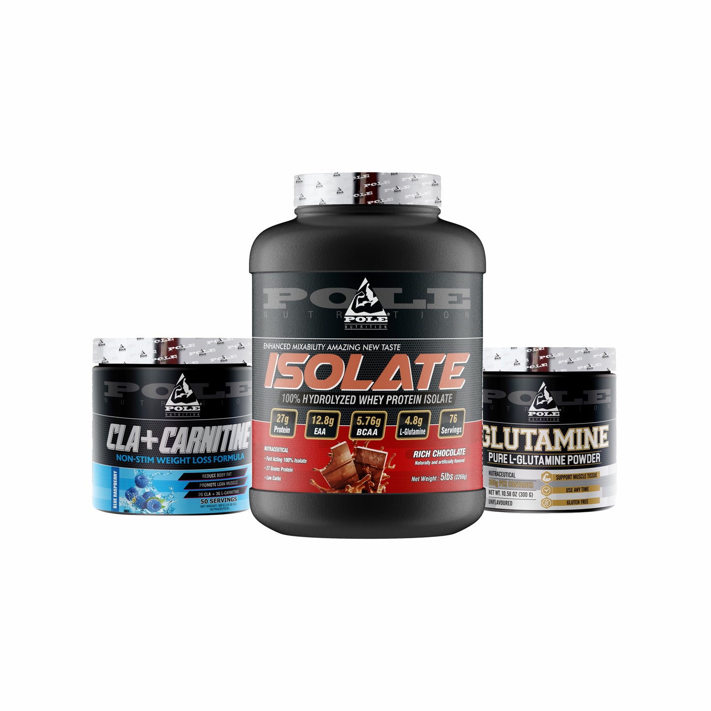 Pole Nutrition isolate protein + CLA+Carnitine + Glutamine Ssnc Direct