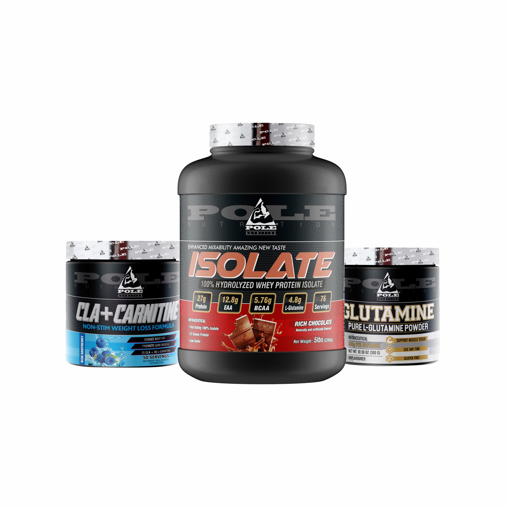 Pole Nutrition isolate protein + CLA+Carnitine + Glutamine Ssnc Direct