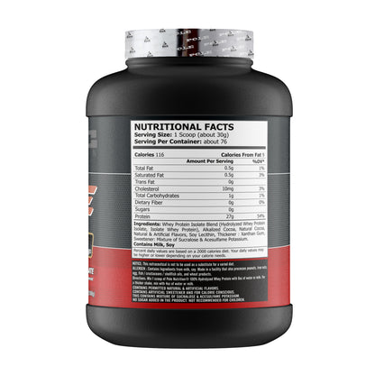 Pole Nutrition Isolate Whey Protein (Rich Chocolate)