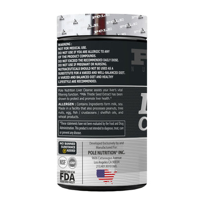 Pole Nutrition Liver Cleanser 60 Capsules Pole Nutrition
