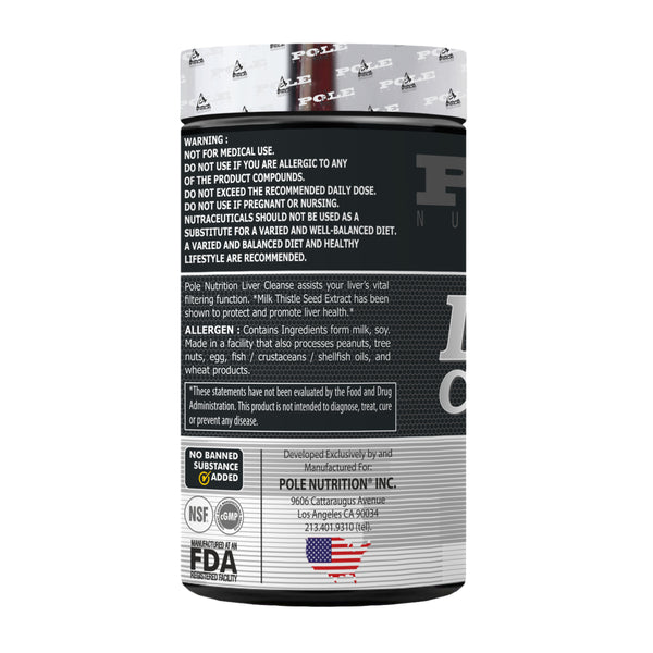Pole Nutrition Liver Cleanser 60 Capsules