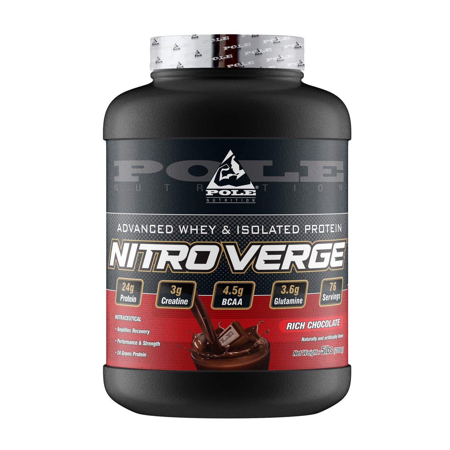 Pole Nutrition Nitro Verge 5lbs | 2268g | 76 Servings Pole Nutrition