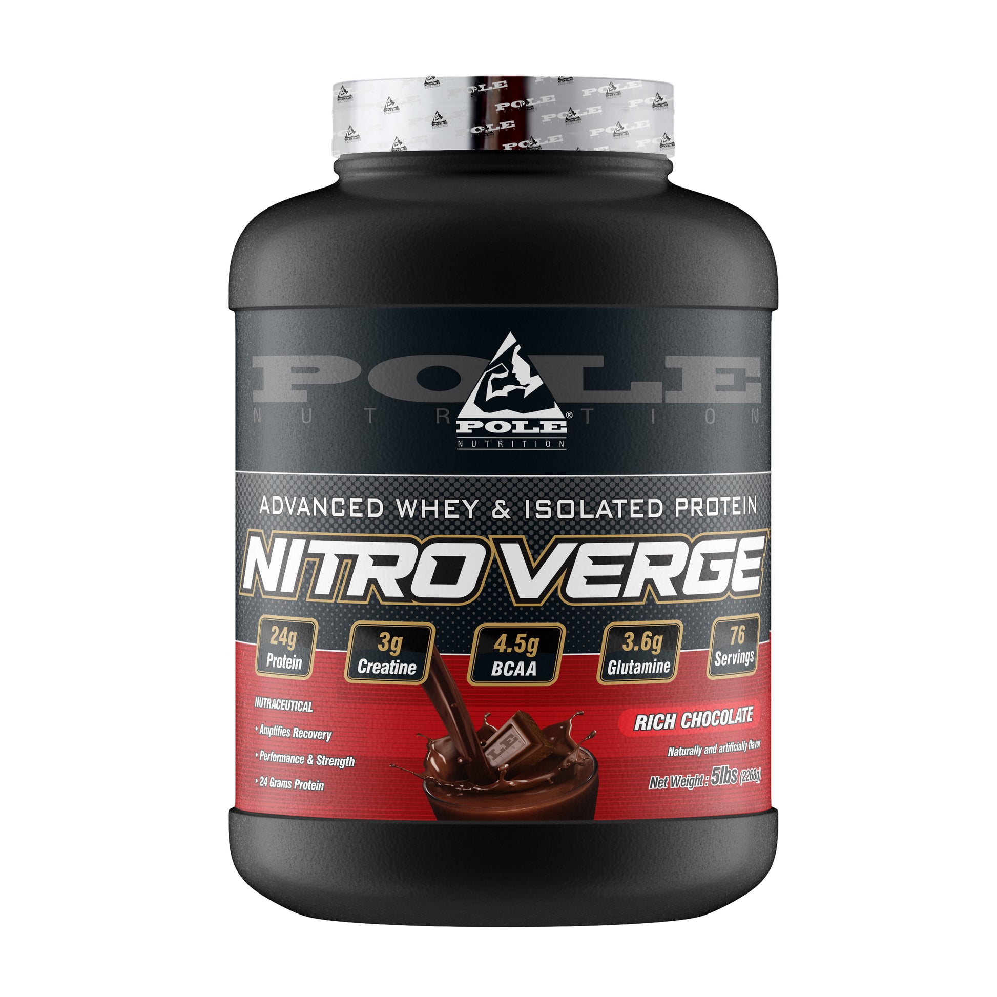 Pole Nutrition Nitro Verge 5lbs | 2268g | 76 Servings Pole Nutrition
