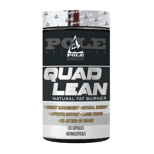 Pole Nutrition Quad lean Natural Fat Burner | 120 Capsules