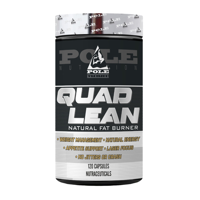 Pole Nutrition Quad lean Natural Fat Burner | 120 Capsules Pole Nutrition