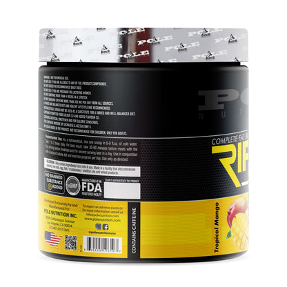 Pole Nutrition Ripper Fat Burner, 250g | 50 Servings Pole Nutrition