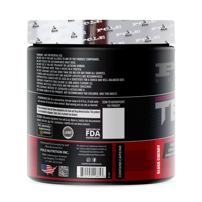 Pole Nutrition Teazer Pre Workout 270g | 30 Servings Pole Nutrition