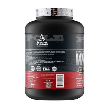 Pole Nutrition Whey Protein 5Lbs (Rich Chocolate)