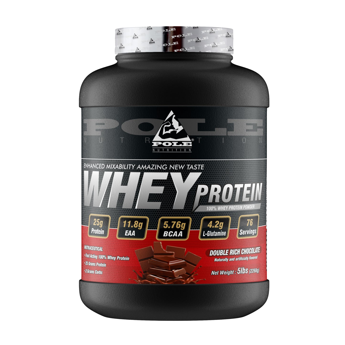 Pole Nutrition Whey Protein Powder 5 LBS