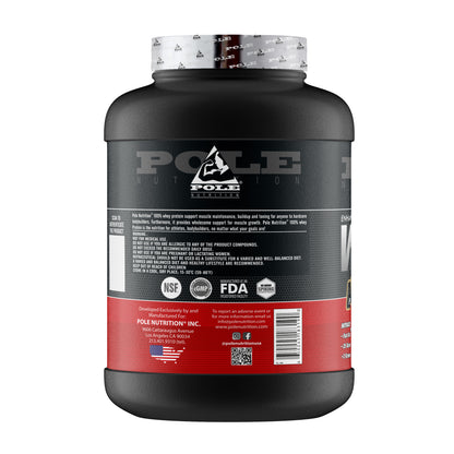 Pole Nutrition Whey Protein Powder 5 LBS