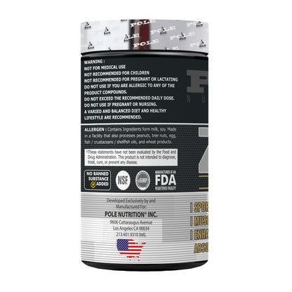 Pole Nutrition ZMA | Zinc Magnesium & Vitamin B6