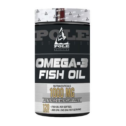 Pole Nutrition Whey Protein Powder 5 lbs + Omega -3 +Teazer Pre  Workout Ssnc Direct