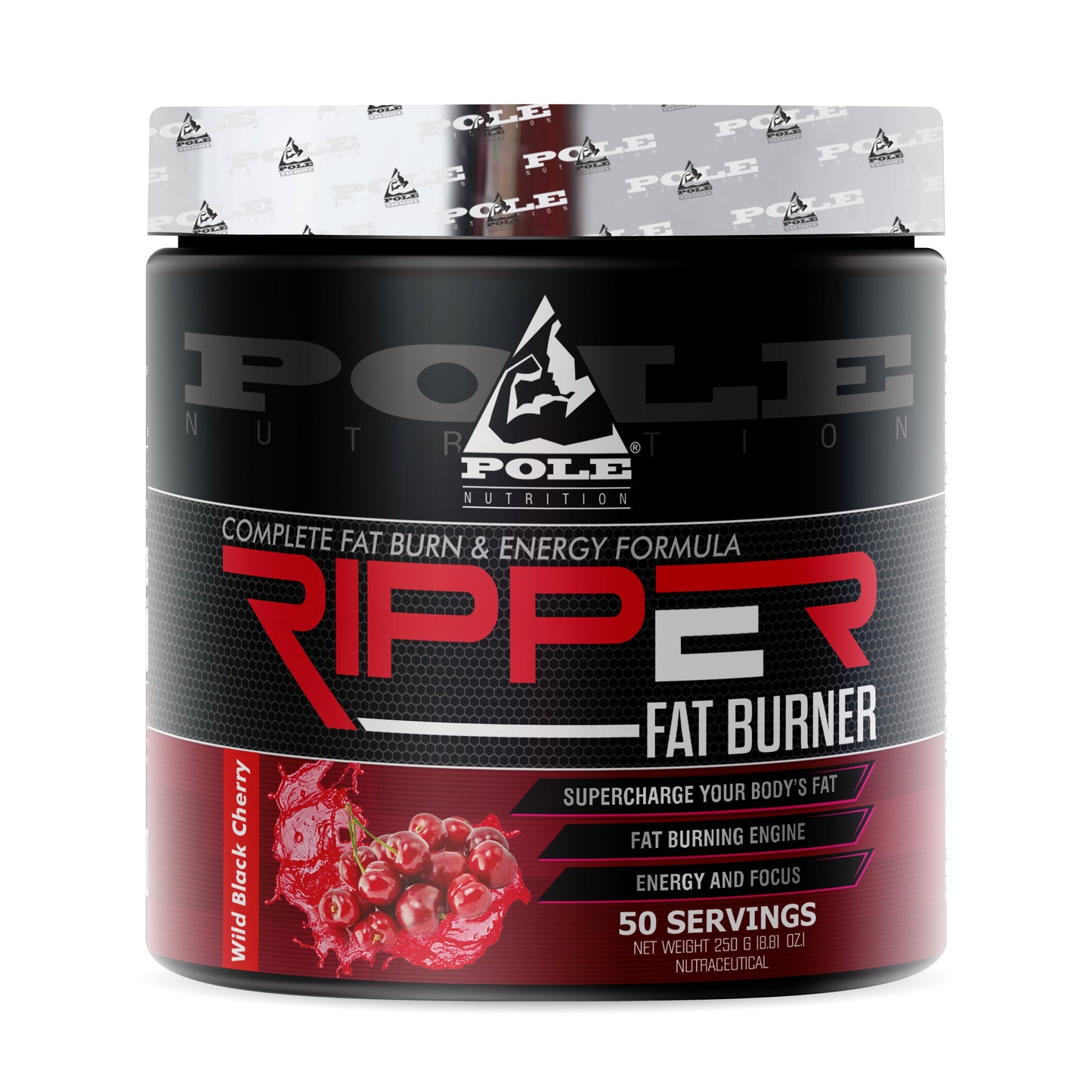 Pole Nutrition Ripper Fat Burner, 250g | 50 Servings Pole Nutrition