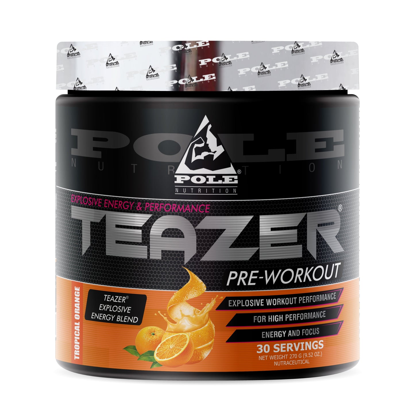 Pole Nutrition Teazer Pre Workout 270g | 30 Servings Pole Nutrition
