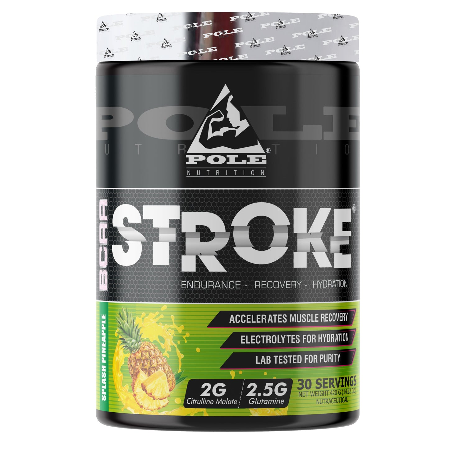 Pole Nutrition Stoke BCAA Powder 420g | 30 Servings Pole Nutrition