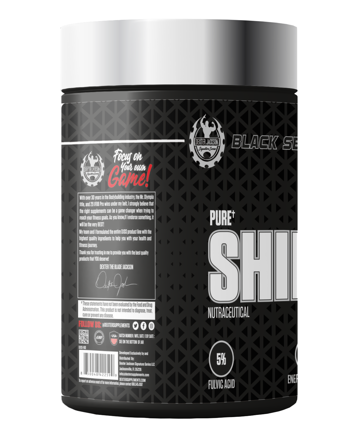 Dexter Jackson Black Signature Series Black Shilajit DEXTER JACKSON