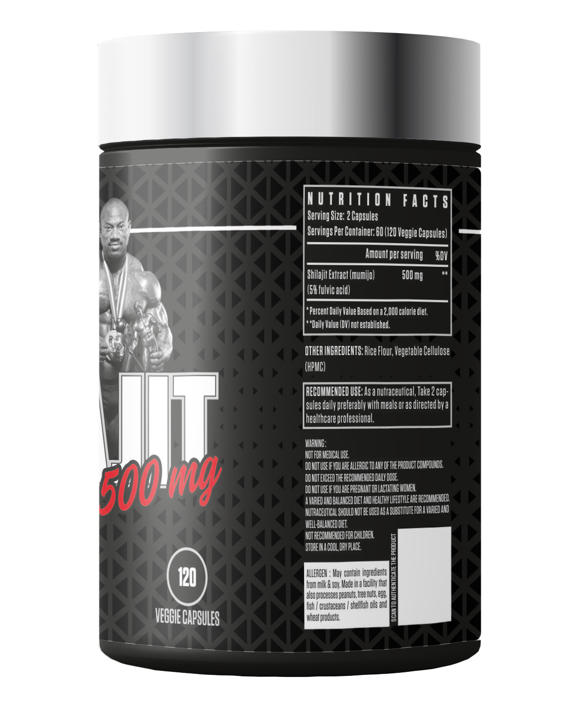 Dexter Jackson Black Signature Series Black Shilajit DEXTER JACKSON