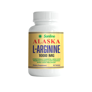 Sunline Alaska L-Arginine 1000 mg, 90 Capsules Sunline Alaska