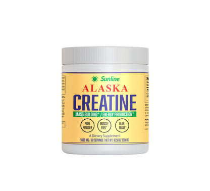 Sunline Alaska Creatine Monohydrate 5000mg, 60 Servings