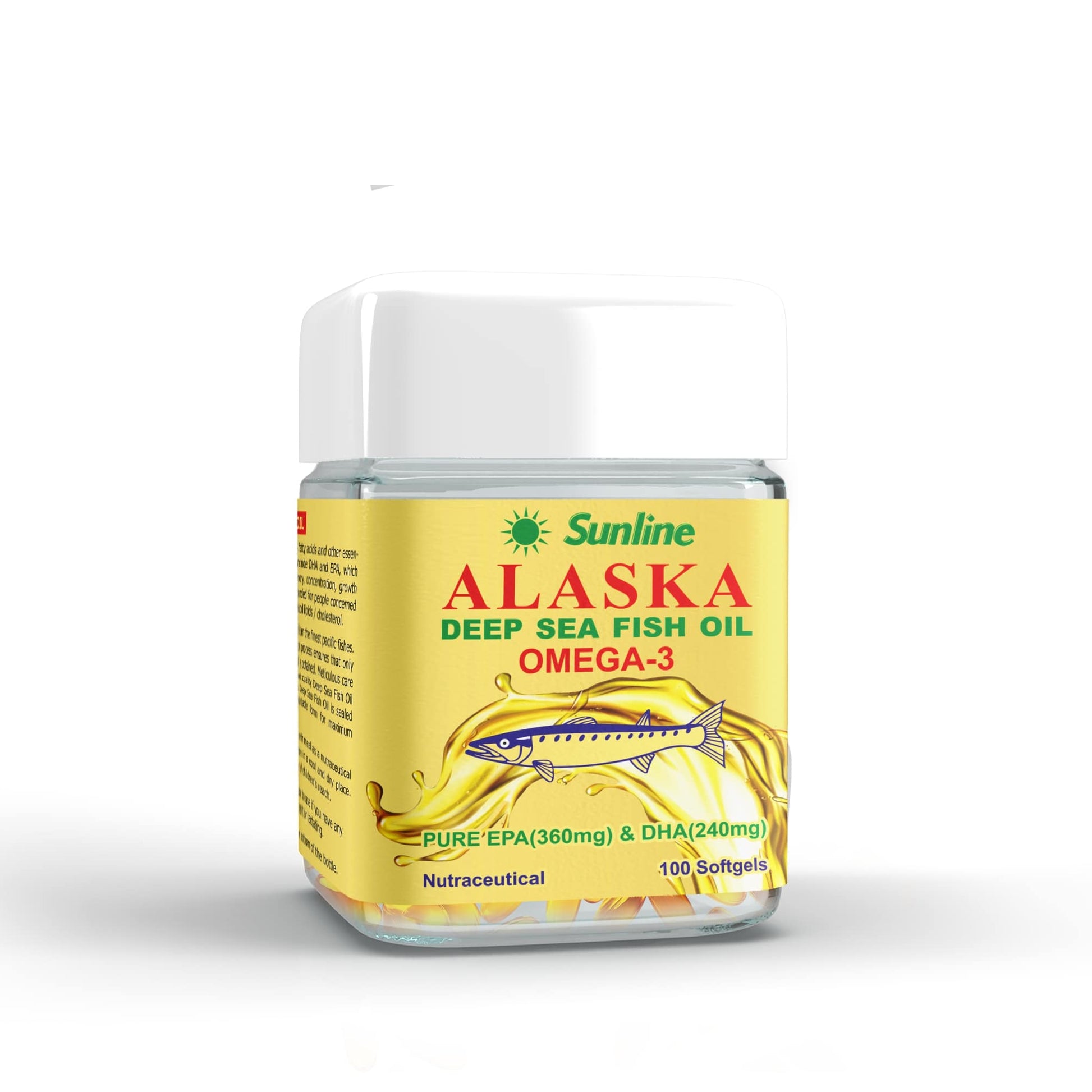 Sunline Alaska Omega-3 | 100 Softgels Sunline Alaska