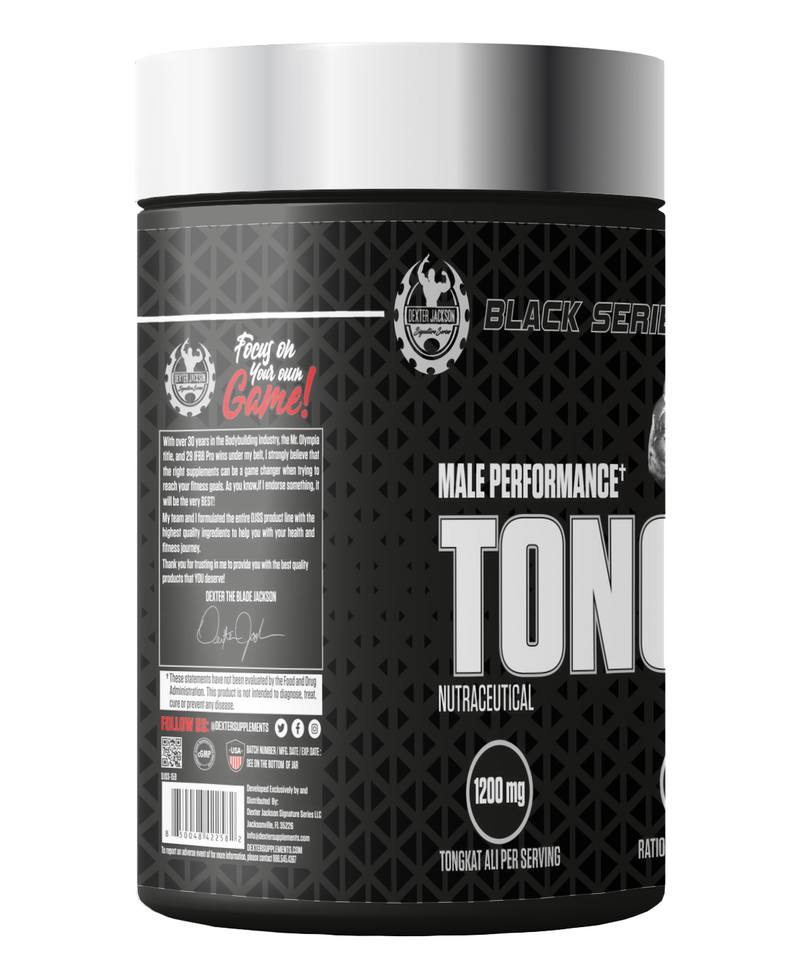 Dexter Jackson Black Signature Series Black Tongat Ali DEXTER JACKSON