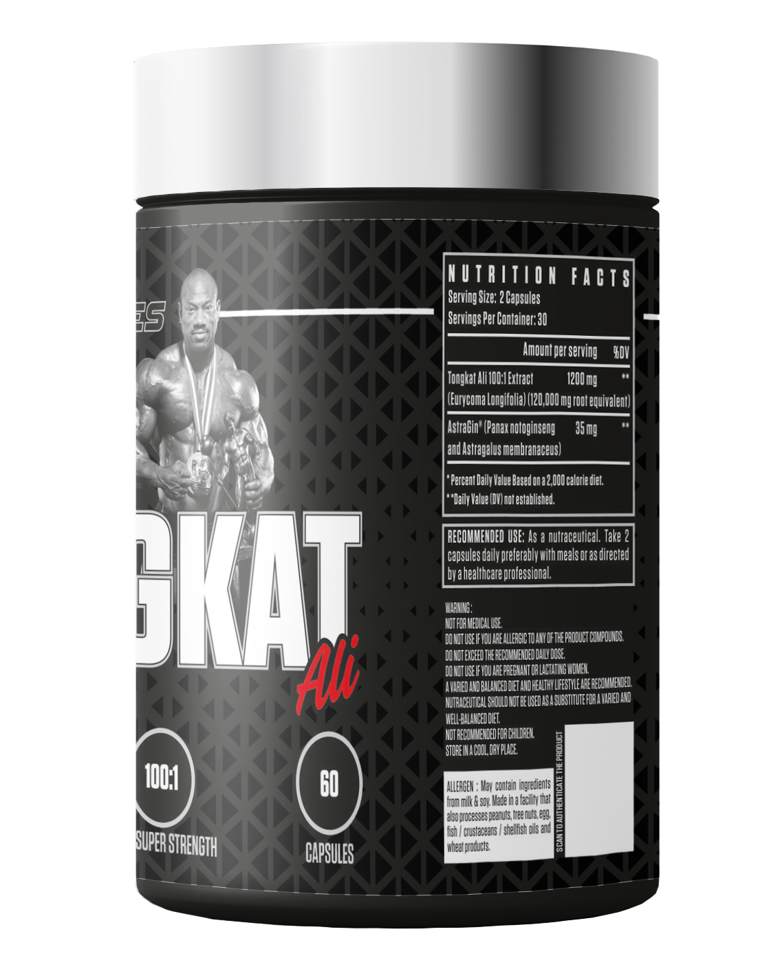 Dexter Jackson Black Signature Series Black Tongat Ali DEXTER JACKSON