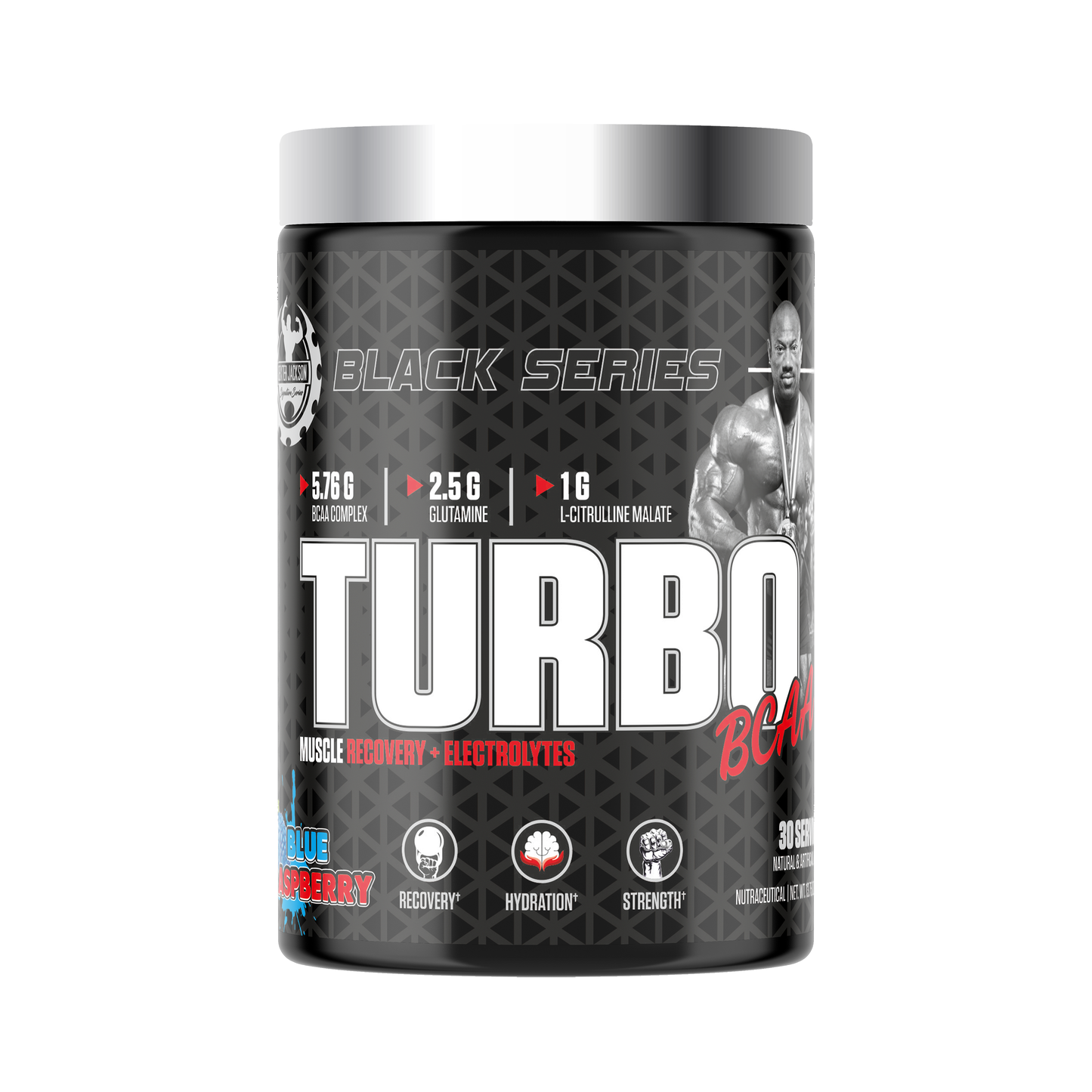 Dexter Jackson Black Signature Series Turbo Bcaa Muscle Recovery + Electrolytes