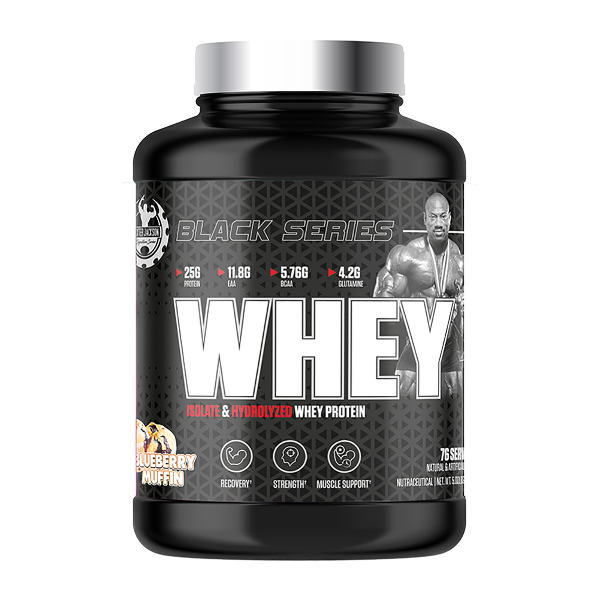 Dexter Jackson Black Series Whey 5 Lbs (Blueberry Muffine)