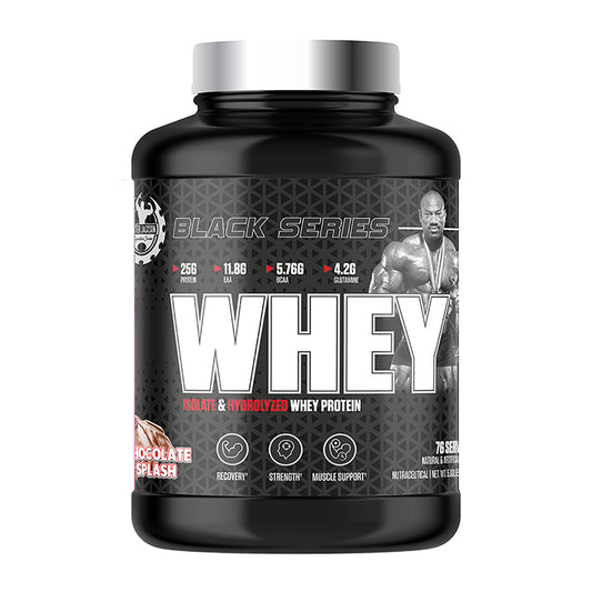 DEXTER JACKSON BLACK SIGNATURE SERIES WHEY PROTEIN POWDER