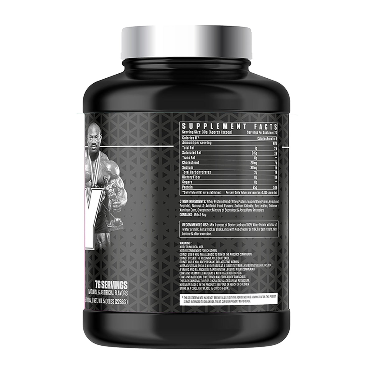 Dexter Jackson Black Whey Protein