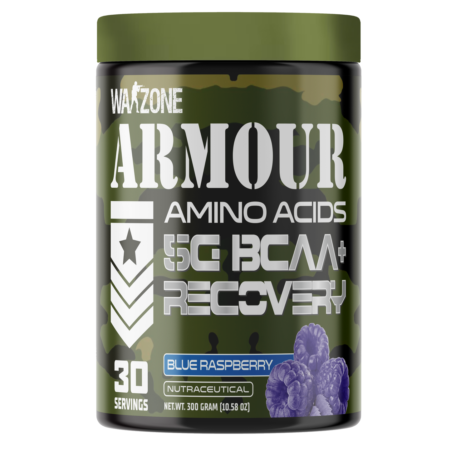 Warzone BCAA + Recovery 30 Serving WARZONE