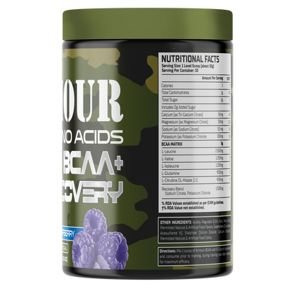Warzone BCAA + Recovery 30 Serving WARZONE